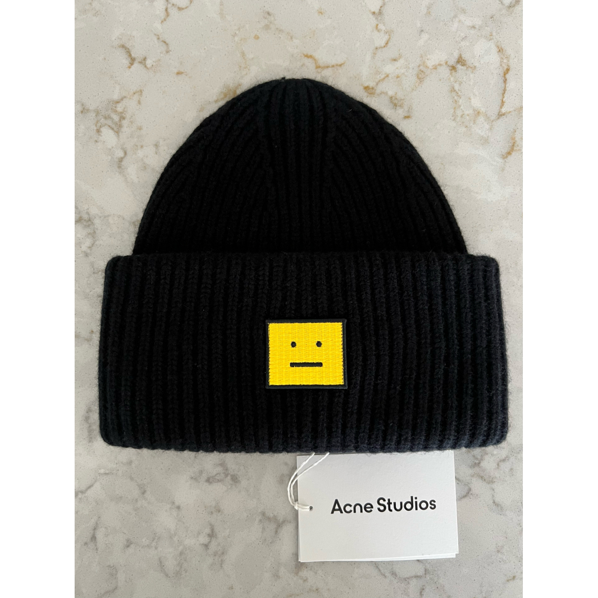 Wool beanie Acne Studios Black size 56 